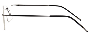 Men Urban Eyeglasses : Kay - Gun - SpecSMART Eye Clinic (Side View)